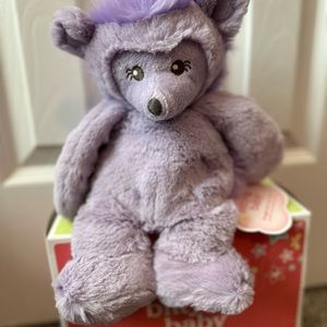 BITTY’s BABY DOLL FUZZY PURPLE HEDGEHOG- year 2014 - NEW IN BOX.